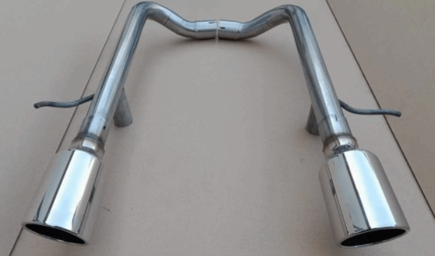 AUDI A6 S6 C6 RS6 2.0 2.4 2.7 3.0 3.2 4.2 2005-2011 INOX DUO - Afbeelding 2