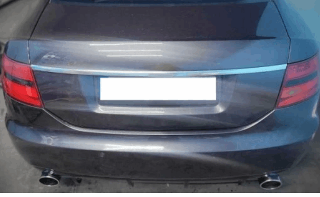 AUDI A6 S6 C6 RS6 2.0 2.4 2.7 3.0 3.2 4.2 2005-2011 INOX DUO - Afbeelding 3